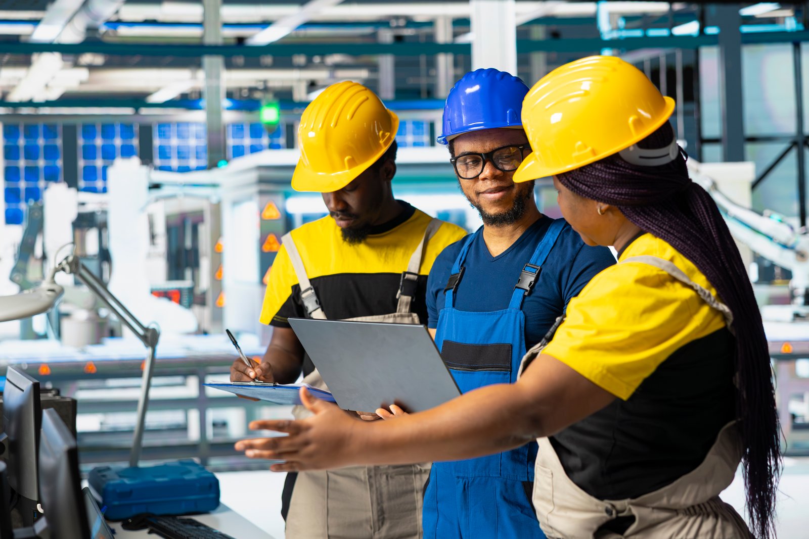 Equipe RJM Engenharia em campo
