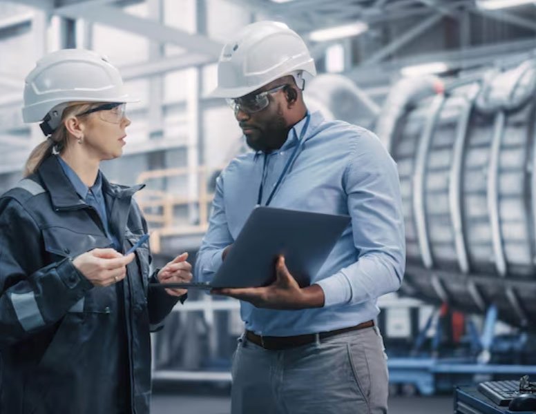 Engenheiros RJM em inspeção técnica